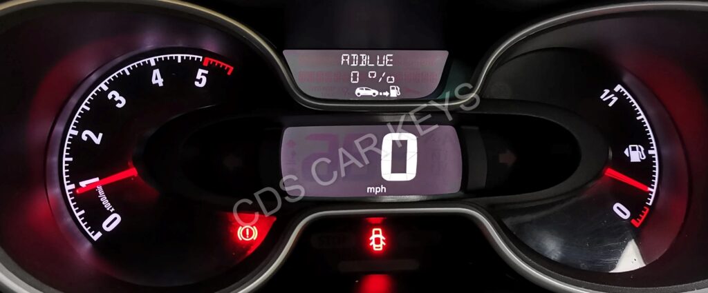 adblue lvel 0%
